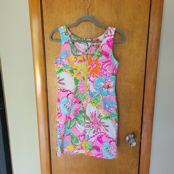 Lilly Pulitzer for Target Nosey Posey Floral Shift Dress – Size 2, NWOT | Resort - Picture 3 of 5